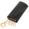 Key Case Key Ring Black IL BISONTE SKH090 PV0011 BK255G SKH087 Men's Women's [Item]