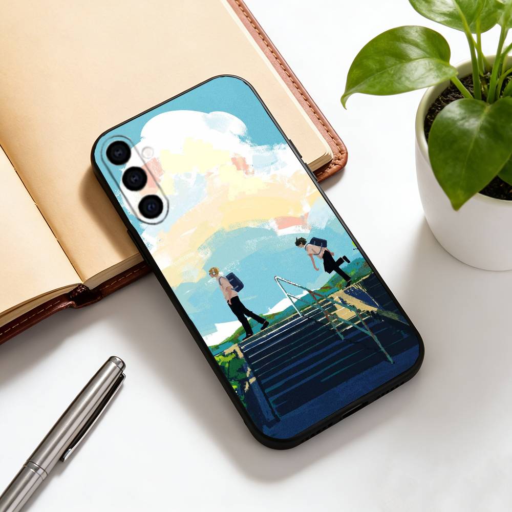 Чехол для телефона с котенком, черный силикон, мягкий, для Samsung Galaxy A73, A72, A71, A70, A53, A52, A51