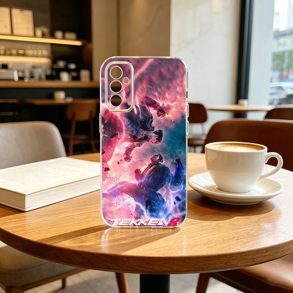 T-Tekken 8 Game Phone Case Transparent Silicone Soft For SamsungA10,12,20,21S,30,31,40,50,51,52,70,71