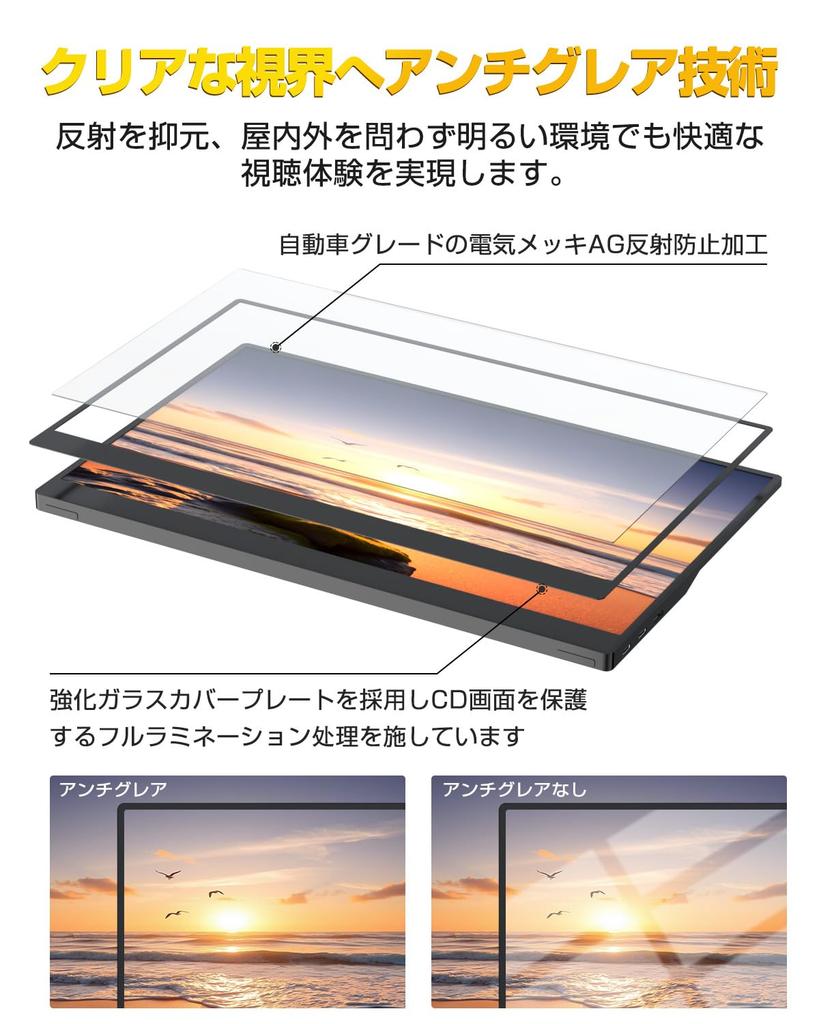 Мобильный монитор с дюймовой сенсорной панелью UPERFECT Мобильный дисплей Портативный монитор Игровой монитор IPS ЖК-панель Широкий цветовой охват FHD Суперотзывчивый 10-точечный