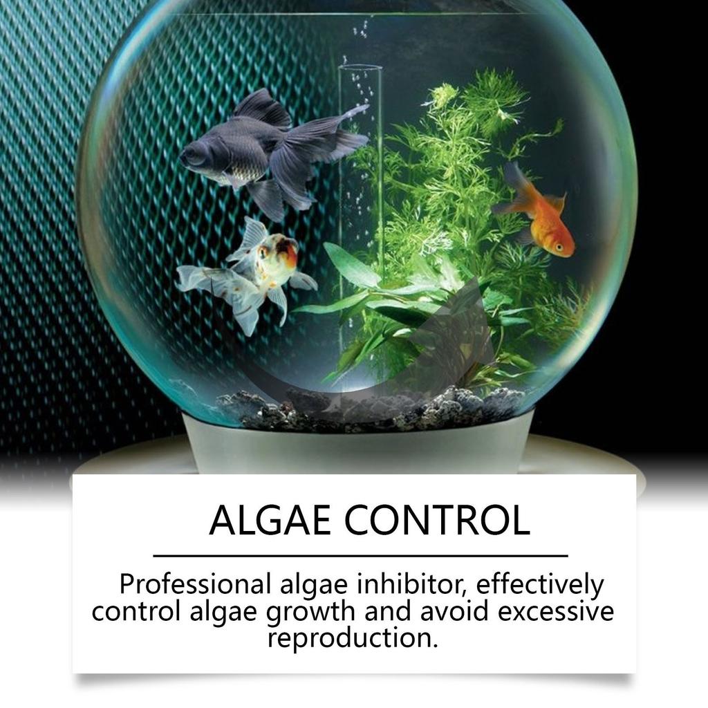 500 мл Осветлитель воды для аквариумов для чистых пресноводных аквариумов и удаления водорослей