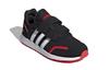 adidas Neo Vs Switch Дышащие Низкие Детские Скейтбордические Кроссовки Черный Красный Белый Дети Возраст 3 7 Лет FW3984