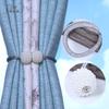 Pearl Magnetic Curtains with Buckles Modern Window Curtains Magnetic Tie Holder Clips Holders Curtain Belt Accessories