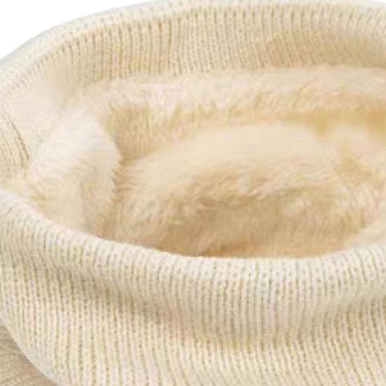 Winter Neck Gaiter for Men Women Thermal Thick Warm Fleece Lined Neck Warmer Windproof Ski Face Cushion for Cold Weather