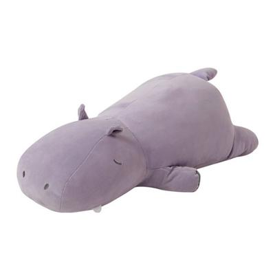 Подушка для тела Cocoa Mochi Hippo, Фиолетовый, Корейские детские товары