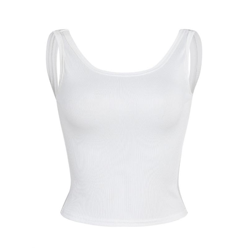 Женская однотонная безрукавка модная широкая майка реглан