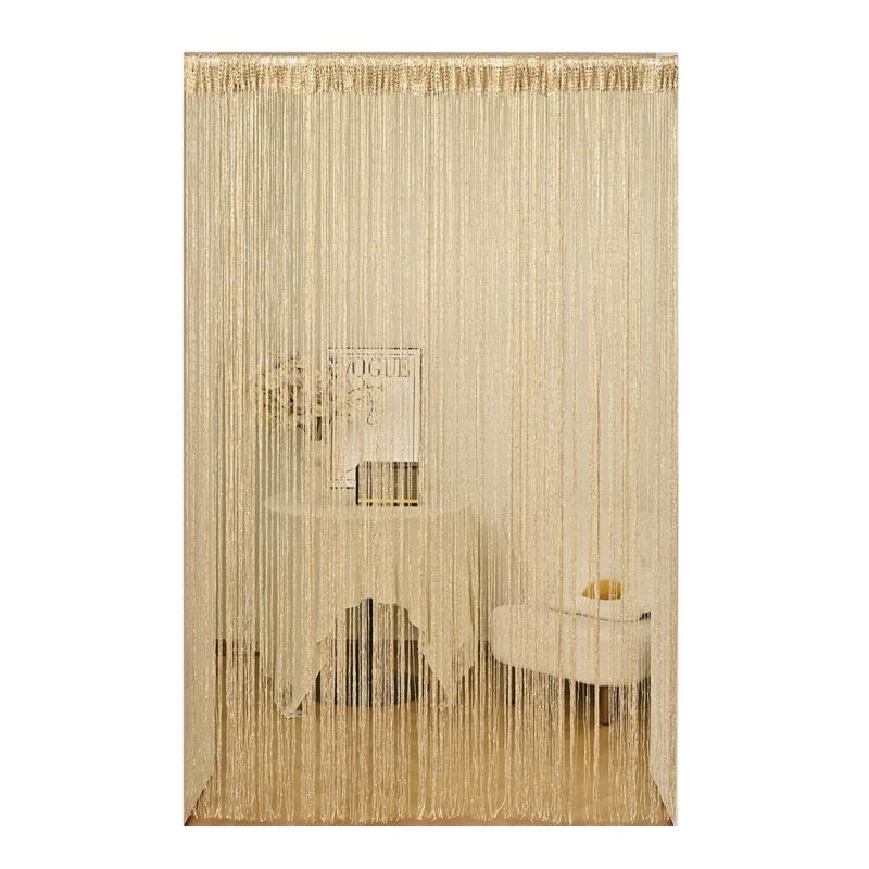 Современная кружевная штора на окно от комаров Тонкая полиэстеровая ткань Простой ремонт дома