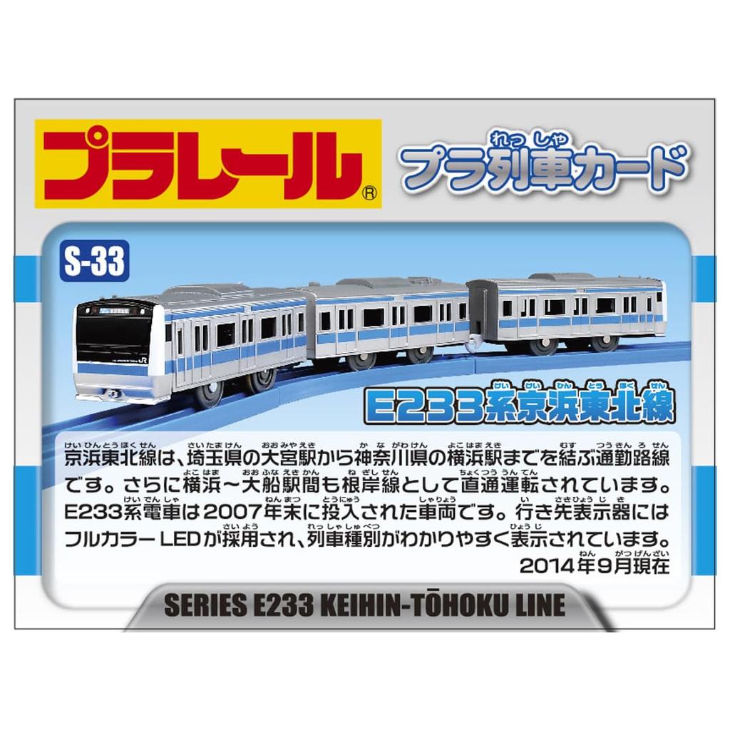 Серия Plarail E233 Keihin Tohoku Line S-33
