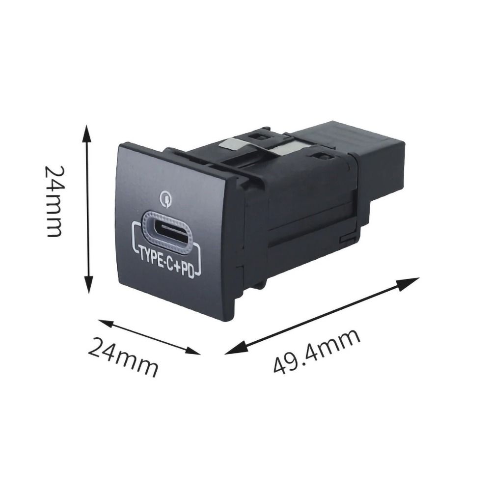 Кнопка розетки автомобильный USB-адаптер входа для Volkswagen Golf 6 Jetta 5 MK6 Scirocco 2006-2012