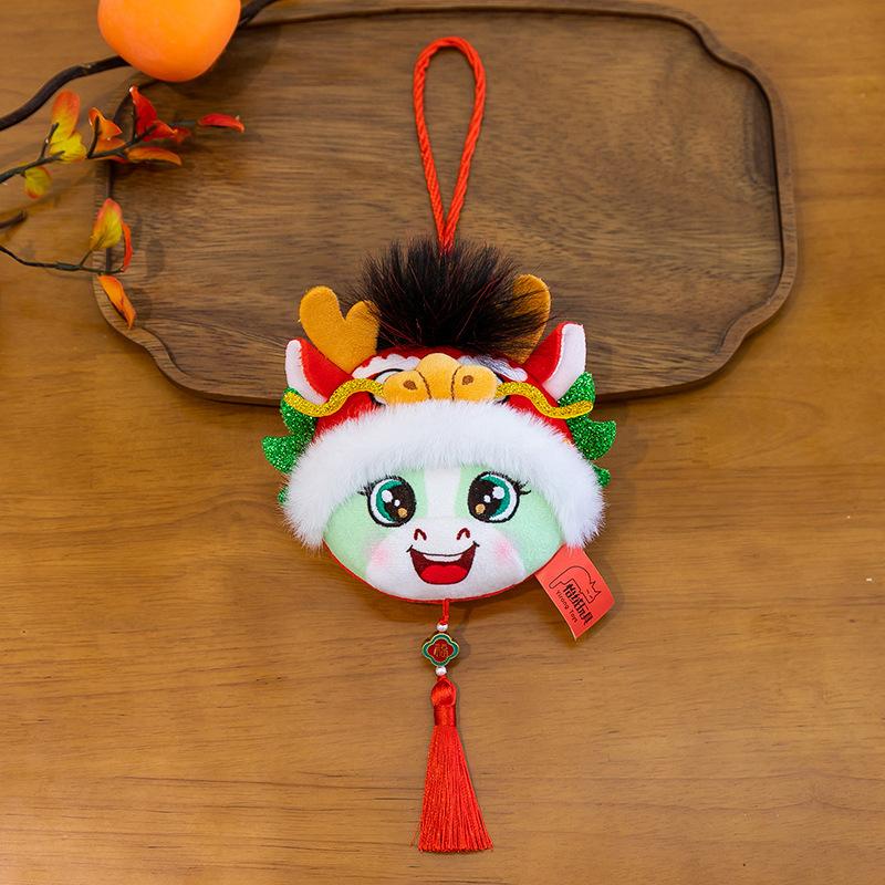 Дух Дракона Лошади Год Лошади Талисман Пони Кукла Зодиак Лошадь Плюшевая Игрушка Костюм Тан Лошадь Кукла Новогодний Подарок