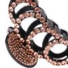 Vintage Shiny Acrylic Retro New Rhinestone Crystal Banana Grips Crab Clamp Hair Clips Hair Claws