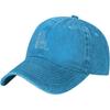 Jesus Is My God Graphic Washed Baseball Cap Cotton Adjustable Low Profile Dad Hat for Unisex