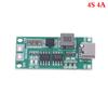 Тип C Bms 2S 3S 4S 1A 2A 4A 18650 Плата зарядного устройства для литиевой батареи Usb C модуль