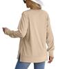 Sweatshirt For Women Fall Fashion Long Sleeve Shirts Trending  Pullover Tops