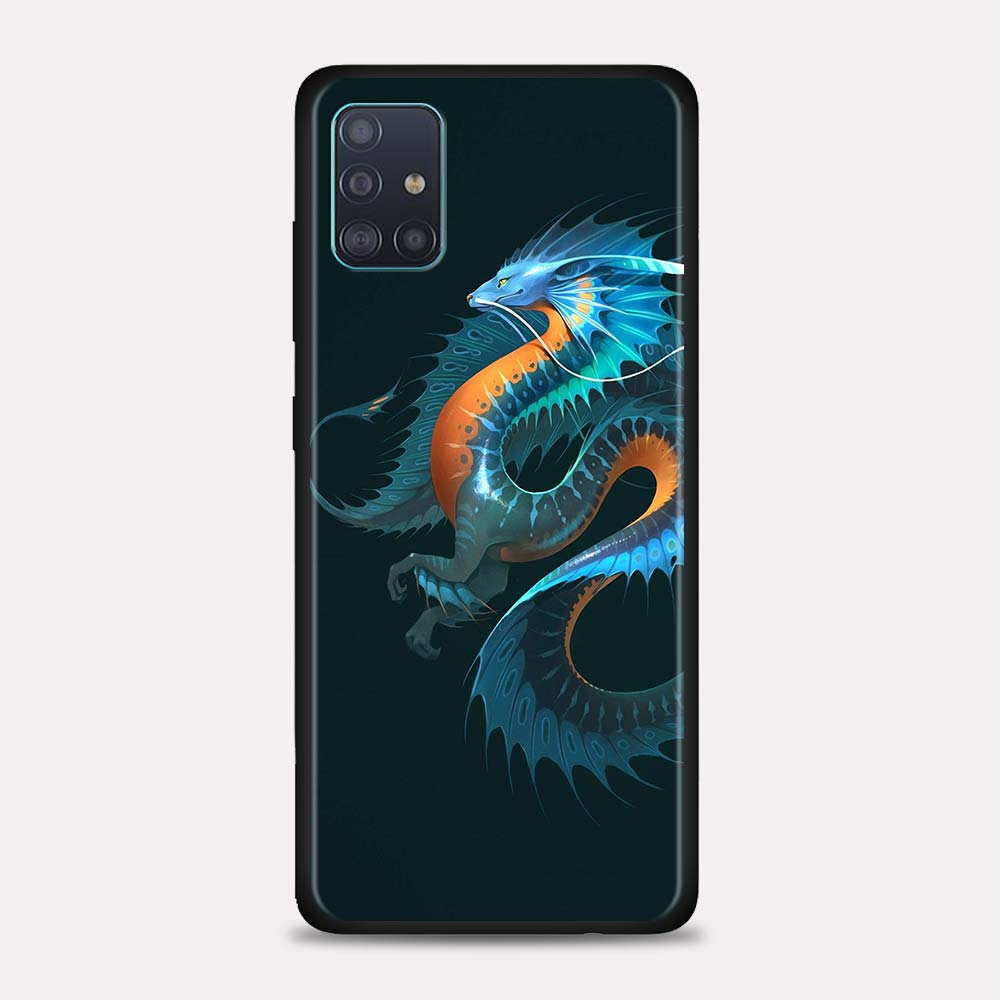 Чехол для Xiaomi Redmi Note 9 9s 8T 8 Pro 7 8A 9A 9C 9T 9i 9 Power Bumper Cover Dragon