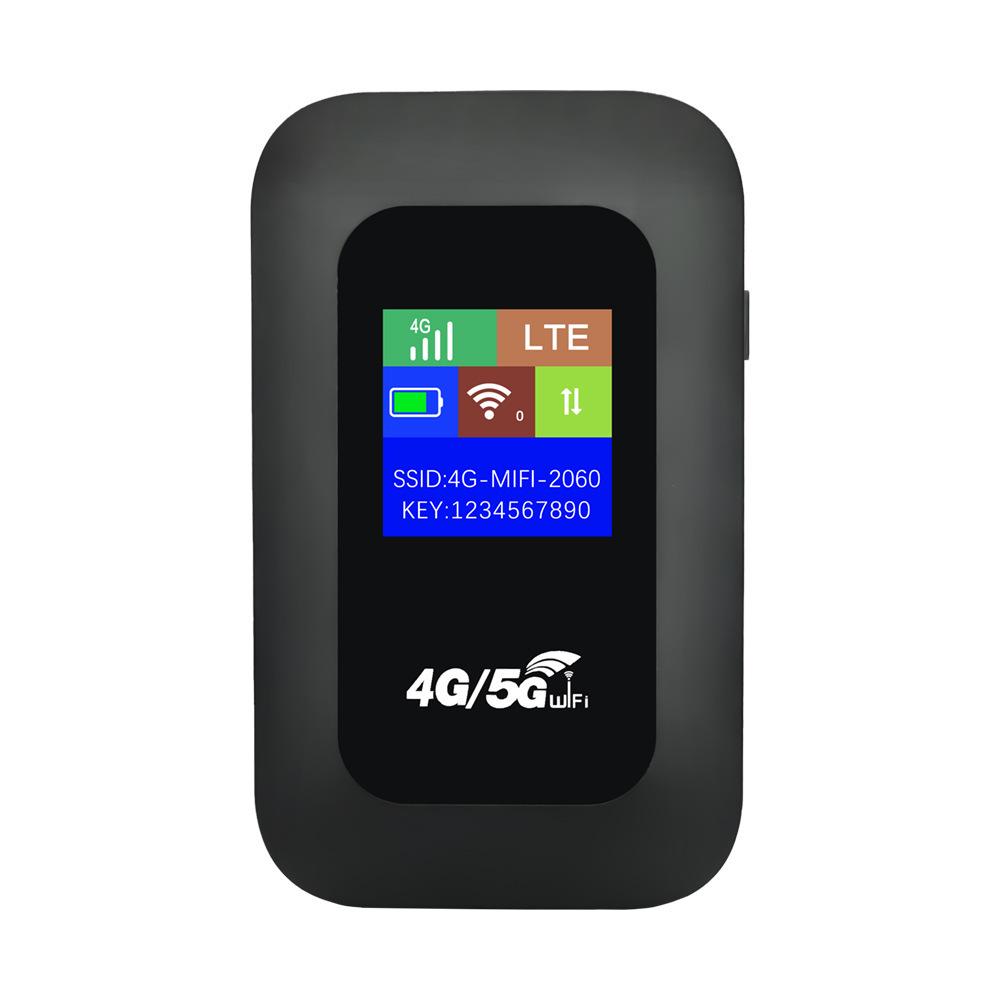 Портативный WiFi-роутер MiFi 3G/4G LTE с адаптером для SIM-карты