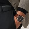 Hugo Boss 1513496 Chronograph Navigator Brown Leather Strap Men's Watch