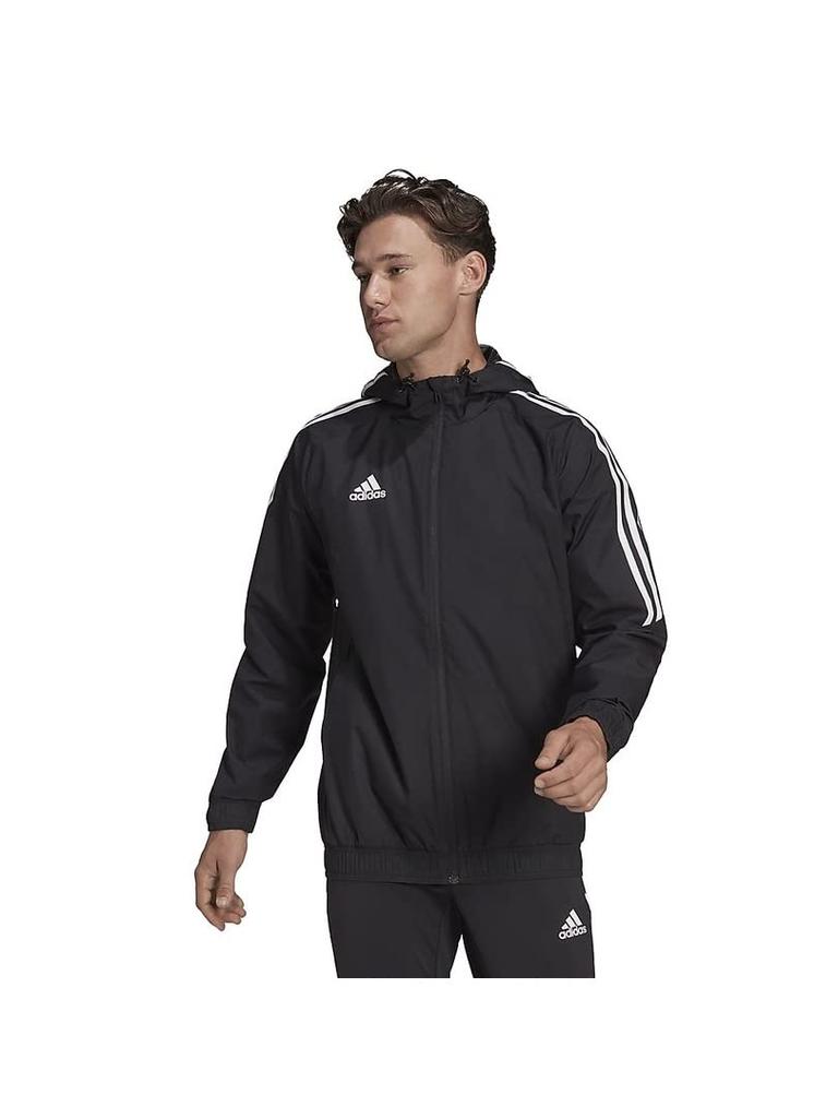 [Adidas] Футбольная куртка Condivo 22 All Weather KMG02 Мужская черная (H21268) ДЖО