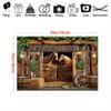 West Texas cowboy horse barn decoration background cloth, party decoration background photo props