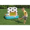 Piscine à balles Gonflable - BESTWAY - Kick 'N Swish - 120 cm x 107 cm x 84 cm - 18 balles - Multicolore
