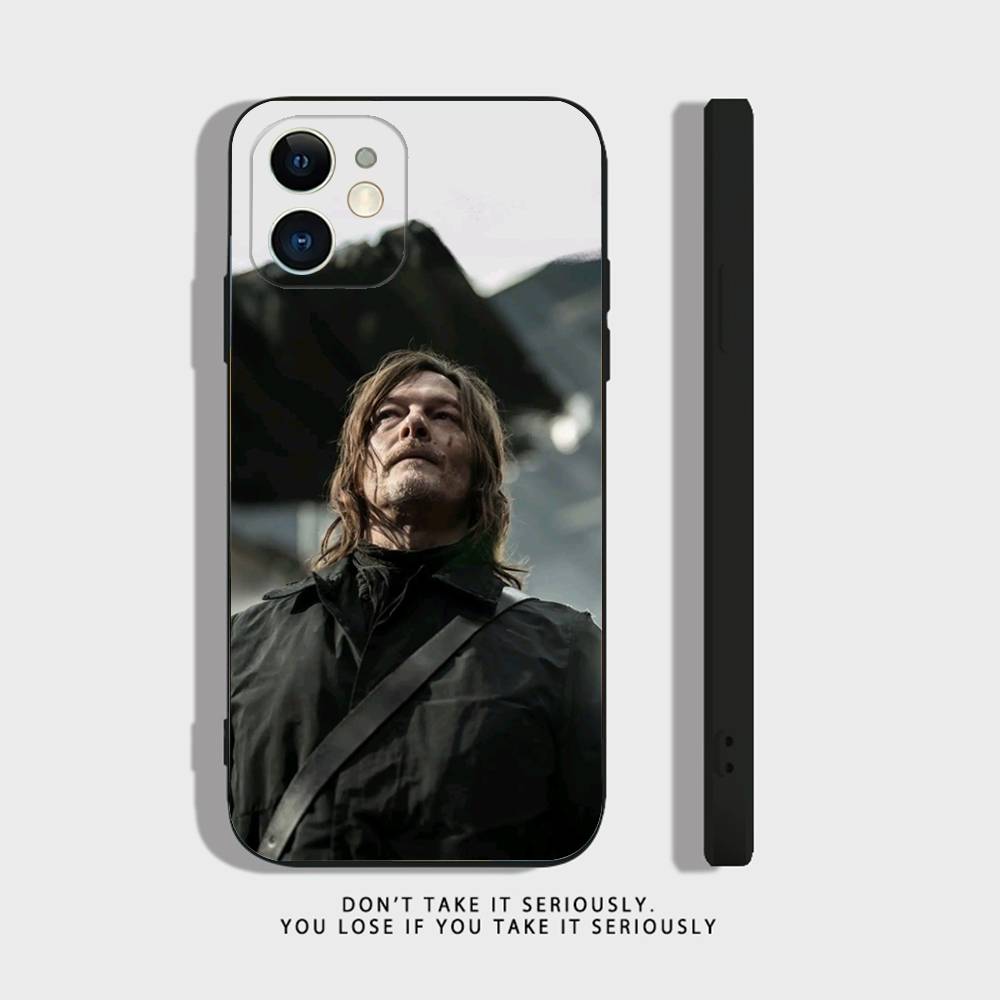 TWD T-The Walking Dead Phone Case For iPhone 17 16,15,14,13,12,11,Pro,XS,Max,XR,Plus,Mini Soft Silicone Black Shockproof
