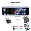 Car Receiver 4.1"Touch Screen Bluetooth RMVB/MP5/Radio/Bluetooth Player AM FM Radio RDS Support Subwoofer Micophone 8LED Rear Camera