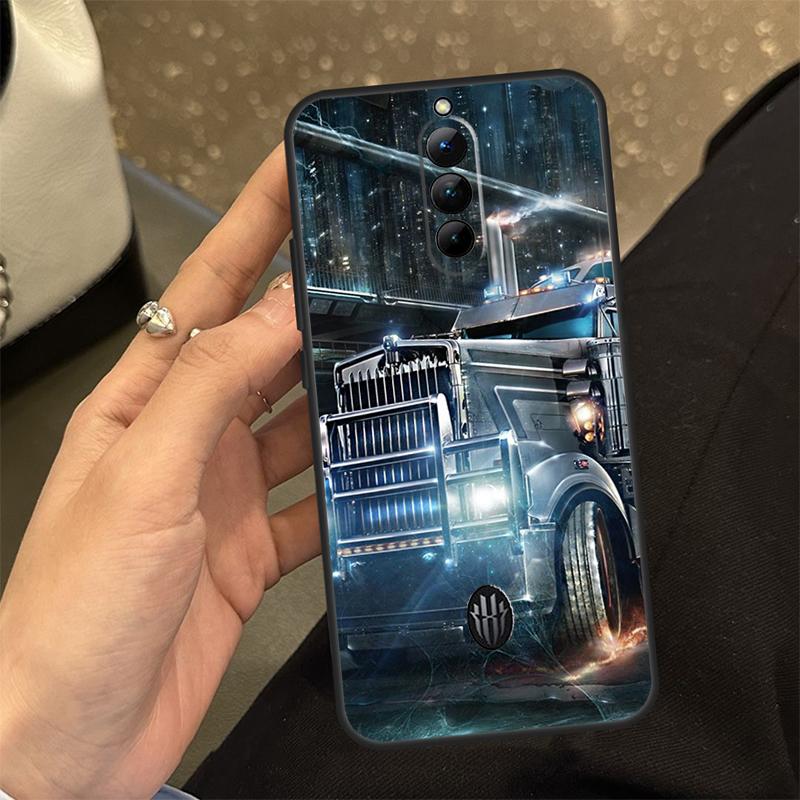 Крутой Чехол для Телефона с Тяжелым Грузовиком для Nubia Red Magic 8 8S Pro Plus 6S 7S 6 7 Pro 6R 5G 5S Задняя Крышка Чехол