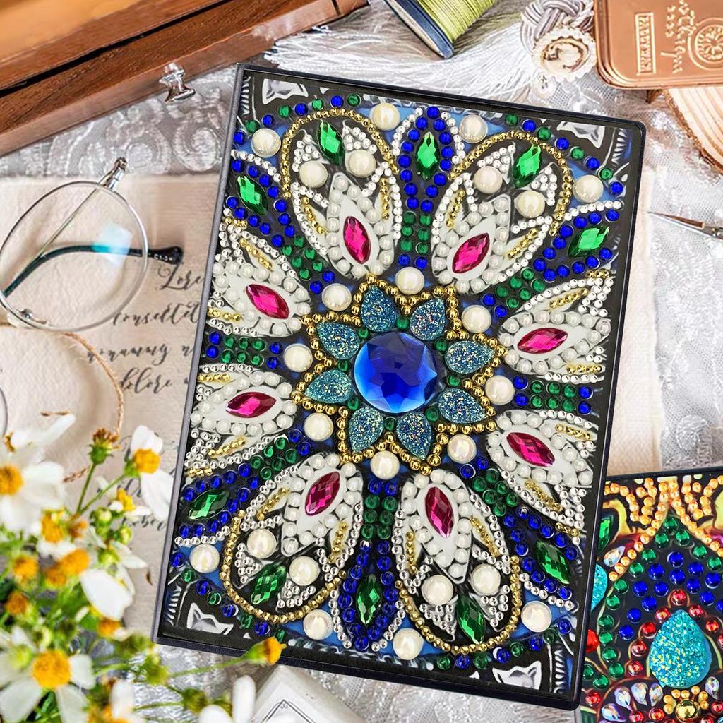 DIY Diamond Painting Business Notebook – Creative Dot Drill Writing Book for Kids
