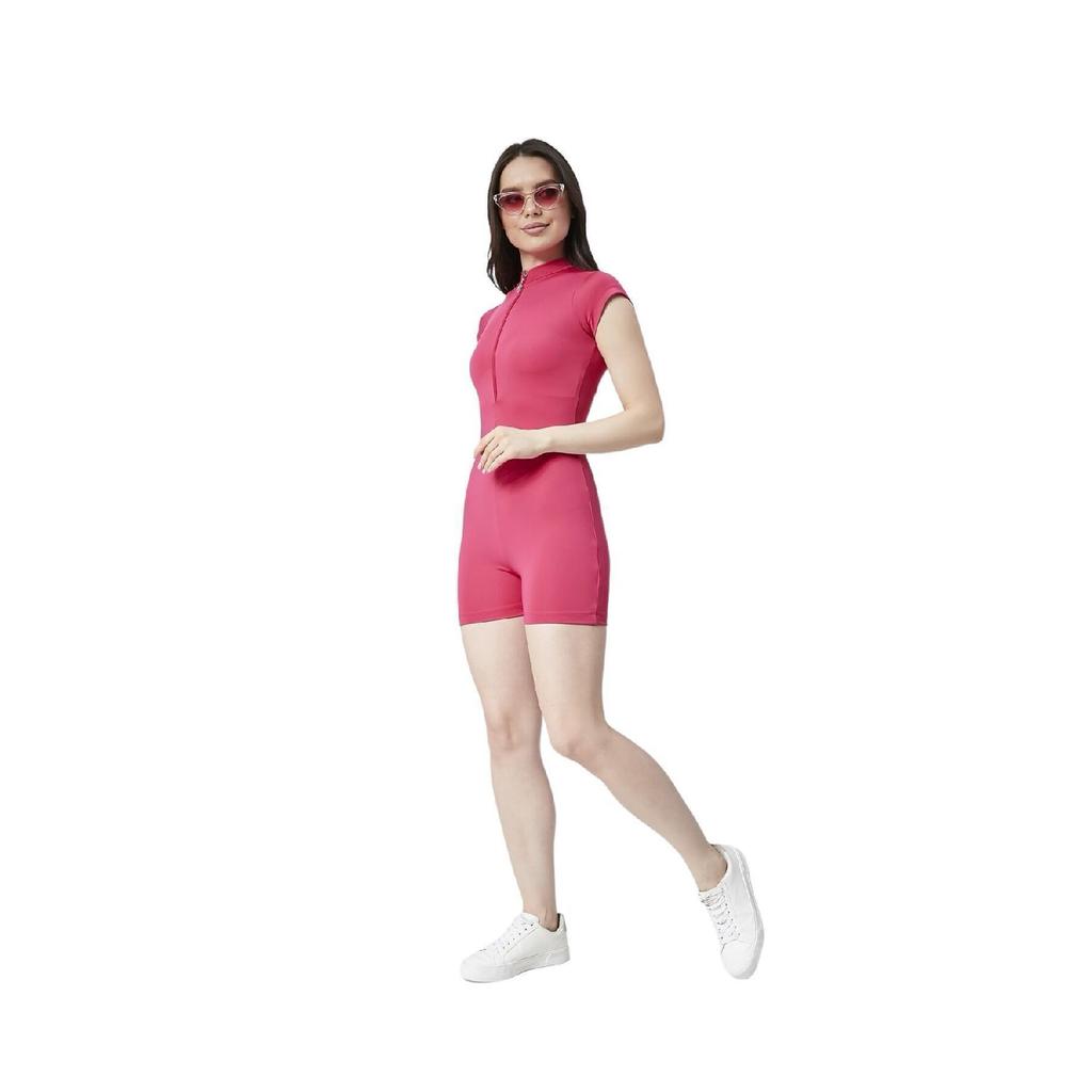 Women's Sea, Pool Front Zipper Detailed Sports Jumpsuit Swimsuit