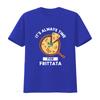 Frittata Food Lover It s Always Time For Eating T Shirt vintage Washed Top For Everyday Wear designer clothes homme Casual