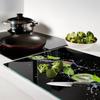 Durable and Stylish Glass Kitchen Board with Kiwi and Water Pattern 80x52 cm