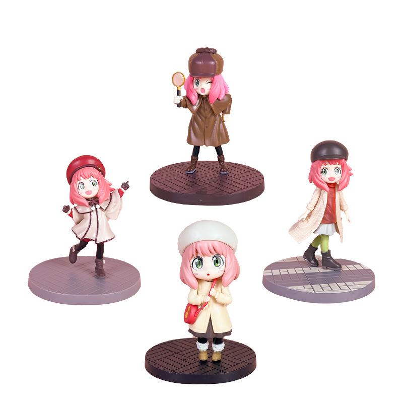 Hot SPY×FAMILY CODE: Anime Figure Cute Kawaii Figure Toy Doll Car Desk Decoration For Children Adults Fans Girl Birthday Gifts