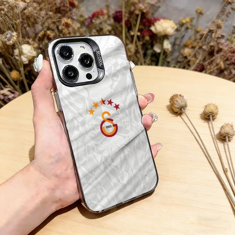 G-Galatasaray-y SK Чехол для телефона iPhone 17,16,15,14,13,12,11 Plus,Pro Max,XS,Разноцветный Серебристый Черный Чехол