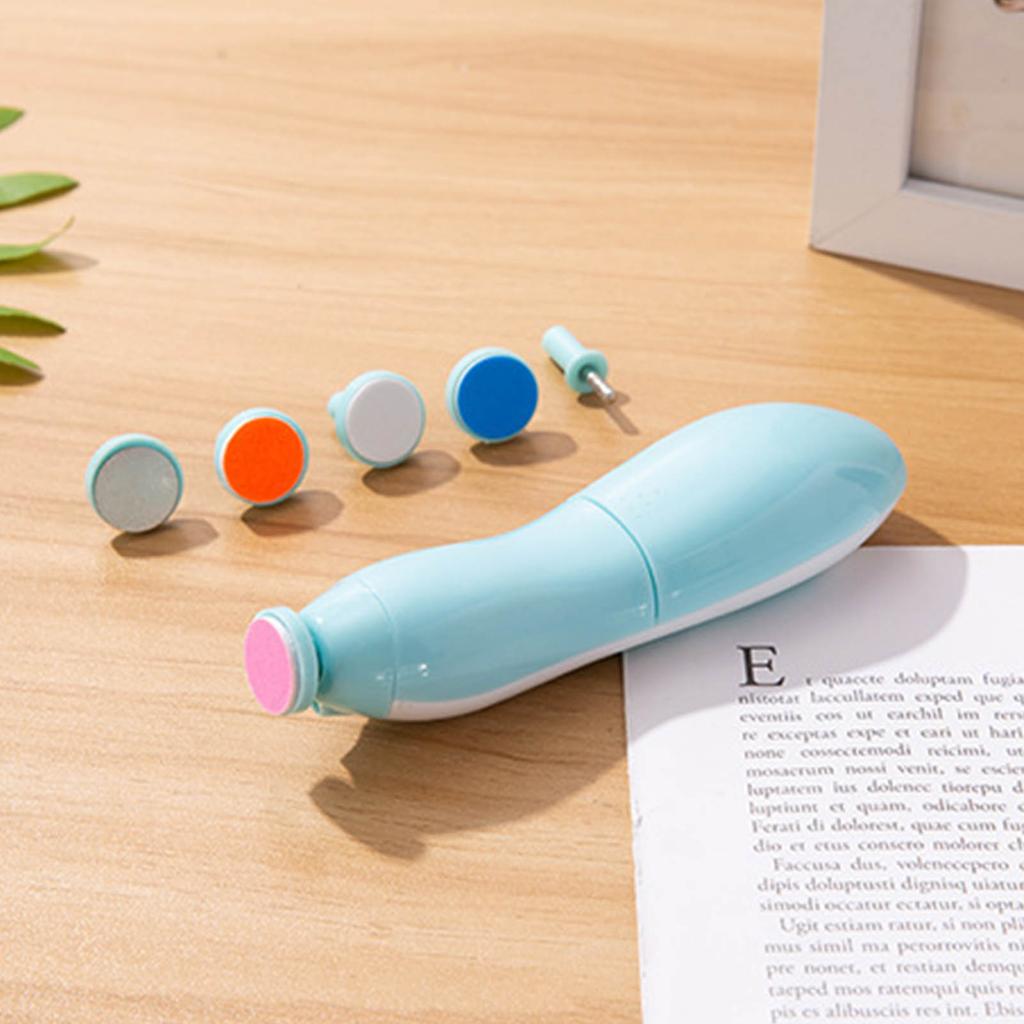 6 в 1 электрический детский триммер для ногтей беспроводной малошумный портативный электрический кусачки для ногтей для младенцев Sky