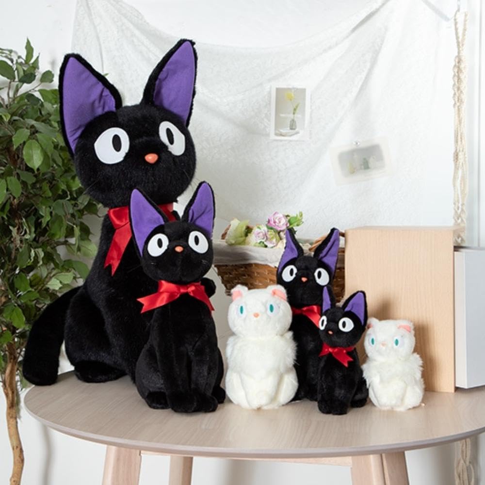 Sun Arrow Studio Ghibli Black Cat Jiji Plush Toy M K9346