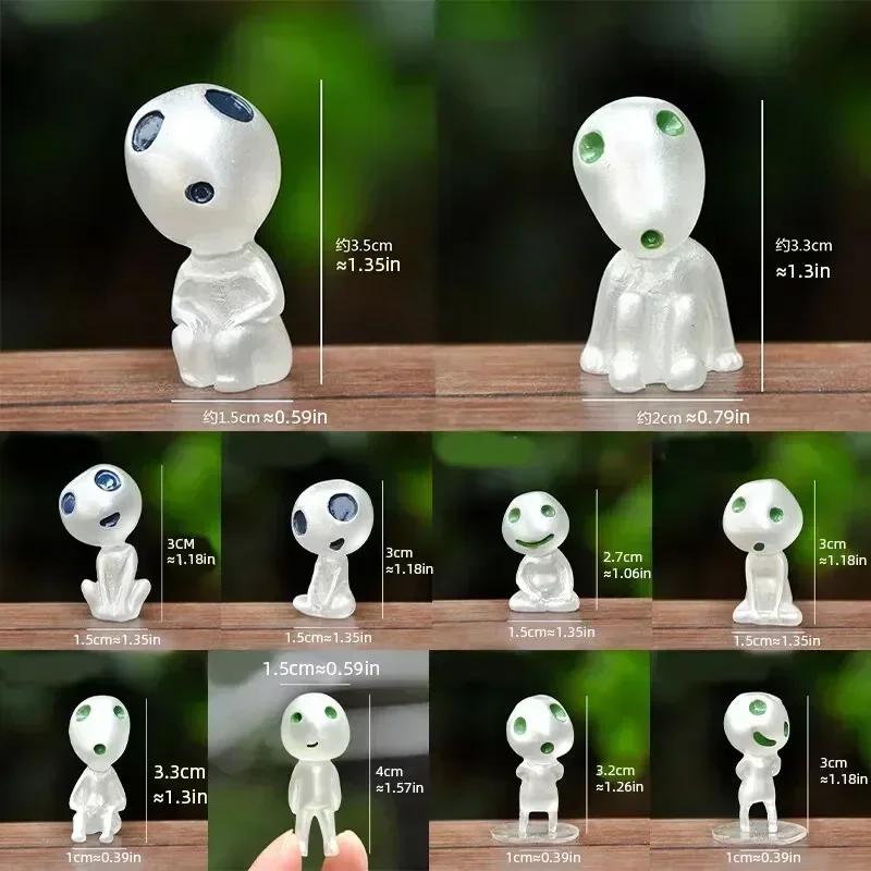 10 шт. светящихся фигурок пришельцев для украшения дома и миниатюрного ландшафтного дизайна adornos para casa decor decoration fairy garden
