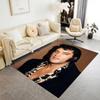 Elvis Presley's Iconic Style Floor Rug Office Rug Design for Foyer Decorate room Living Rooms Hallway Antislip Carpet Decorate Offices
