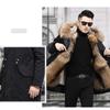 Men's Mid-length Mink Faux Fur Parker Clothing Fox Fur Thickened Liner Detachable Fur Coat
