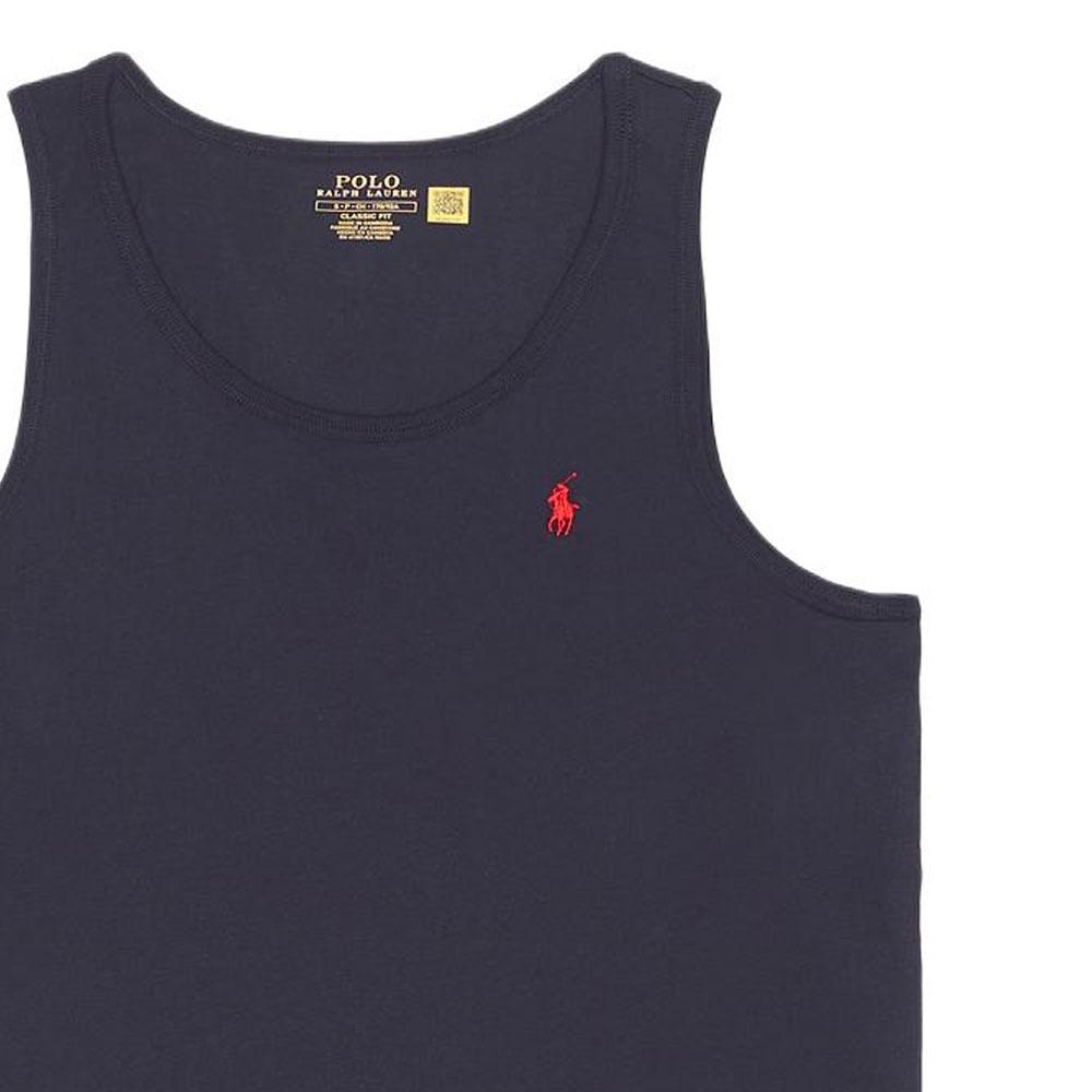 Polo Ralph Lauren Однотонный хлопковый жилет без рукавов с вышивкой пони Мужская одежда 710800895-009