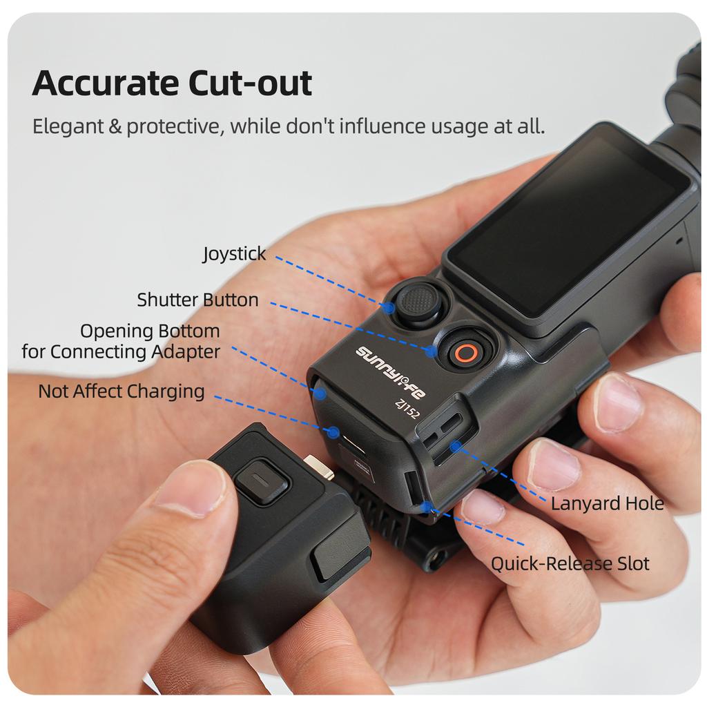 Magnetic Suction Mount Holder for DJI Osmo Pocket 4, 180° Adjustable Adapter Clamp Bracket Stand, Portable Gimbal Camera Shooting Accessory