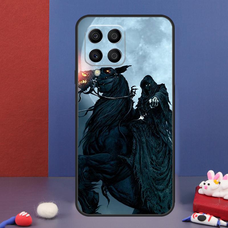 Death Grim Reaper Skull Case For Samsung Galaxy M31 M21 M11 M13 M54 M34 M14 M56 M36 M16 M53 M32 M52 M35 M55 M15 M06