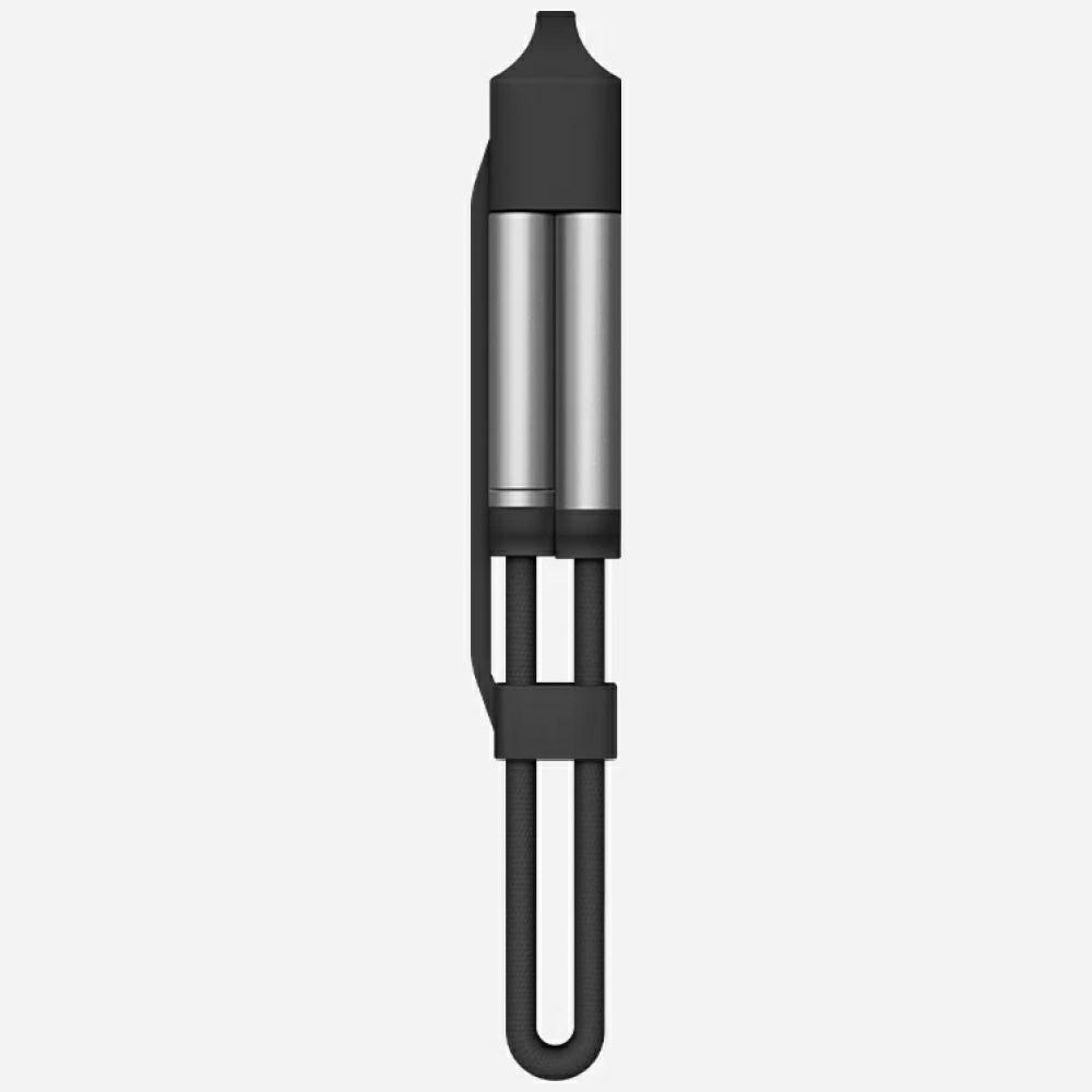 Energea Sheath Key 2in1 Cable USB-C to USB-C/USB-A 480Mbps 60W 15cm Orange