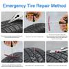 Car Tire Repair Tool Tire Repair Kit Studding Tool Set Car Accessories Auto Bike Tubeless Tire Cement Tool