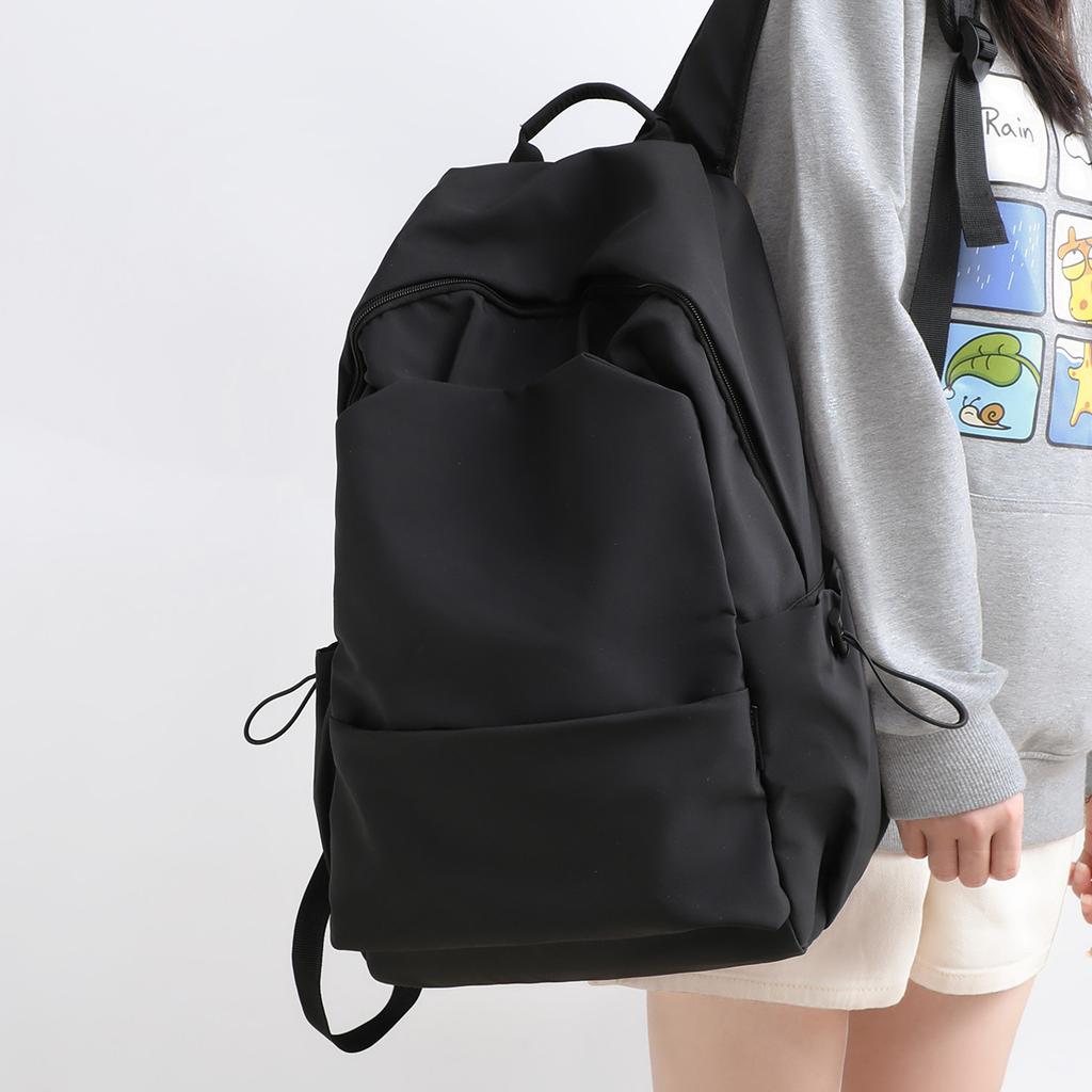Backpack Male Female Junior High School High School College Student School Bag Large Capacity Backpack Commuter Travel Bag Leisure Travel
