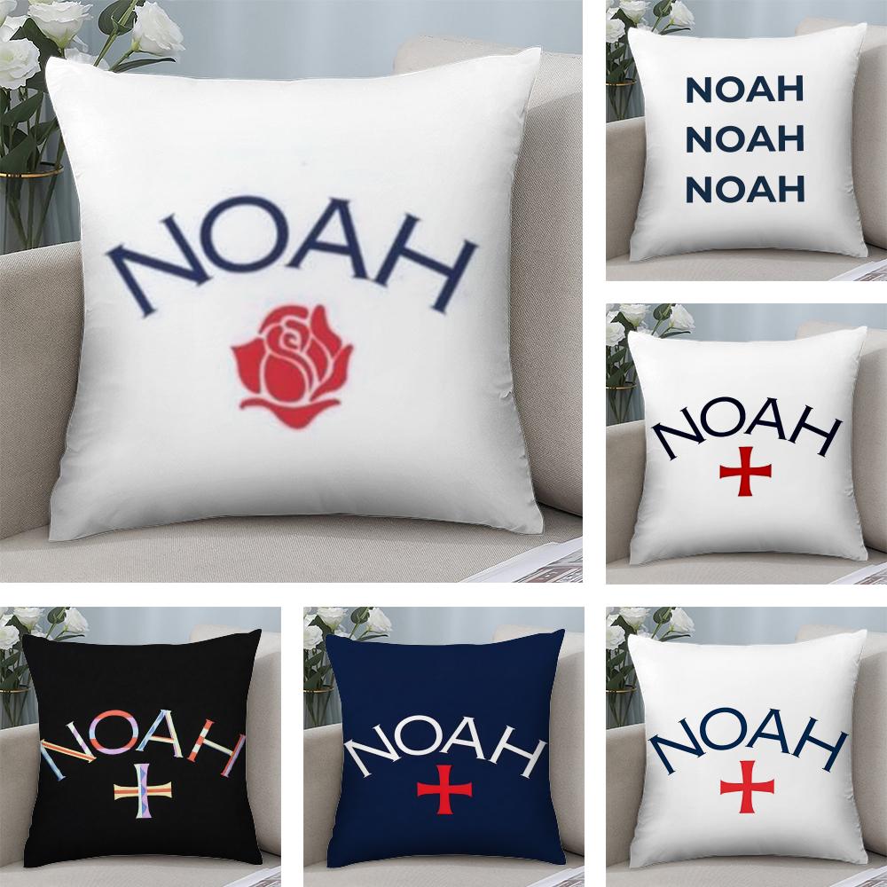 Luxury Brand N-NOAH Cushion Cover Soft Plush Fabric Double-Sided Printed Sofa Cushion Cover for All Seasons Home Decor Gift