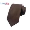 Cozy Up Solid Color Tie Men Thin and Narrow Version Formal Dress Business Wedding 148x6x3.5cm