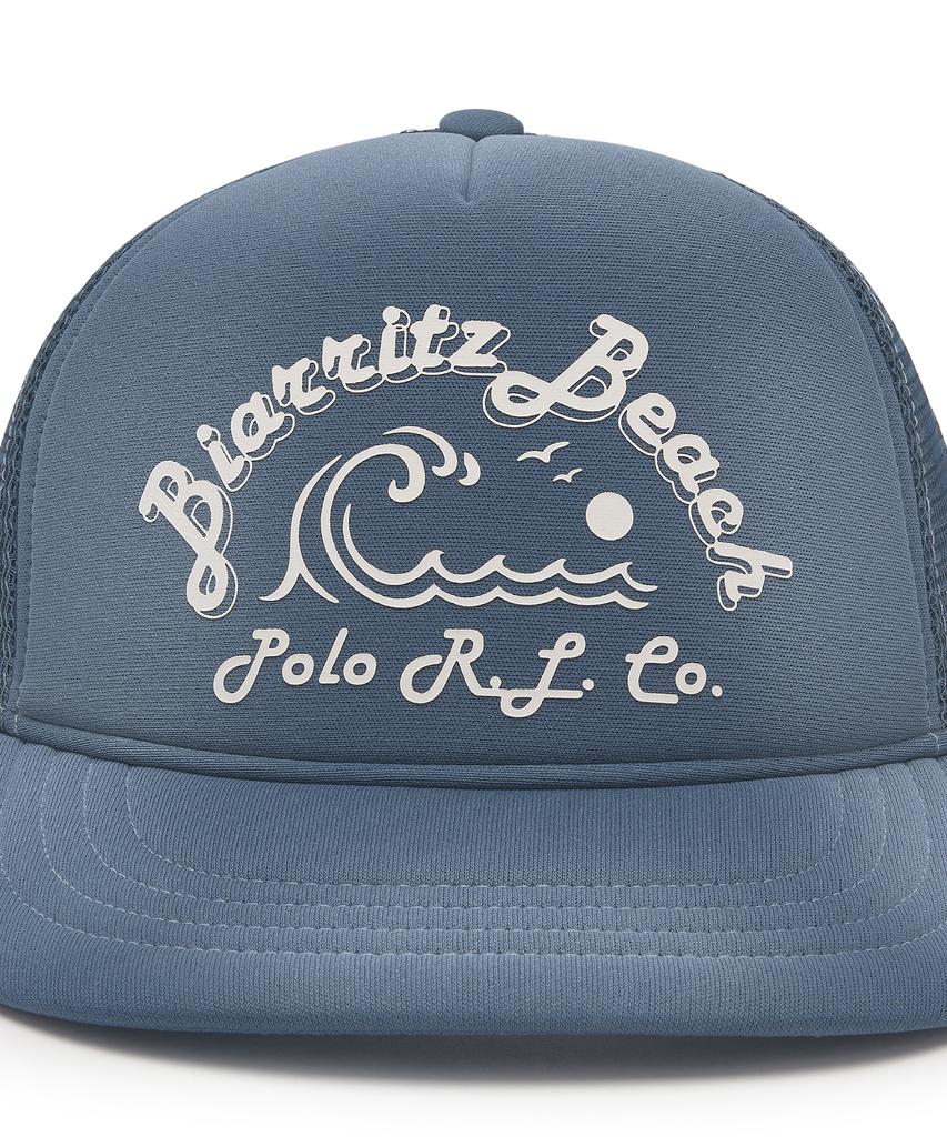Кепка-тракер с графическим принтом POLO RALPH LAUREN - Синяя