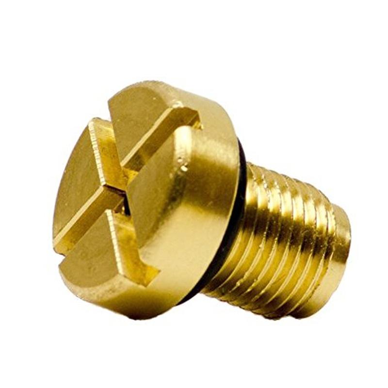 Brass Upgrade Coolant Reservoir Expansion Tank Bleeder Screw for BMW & Mini Cooper E36 E38 E39 E46 Replaces Plastic OEM
