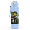 1PC Green Crocodile Wild Animal Pattern 750ml Color Plastic Sports Water Bottle Leakproof Flip Straw Lid Suitable for Sports Office Home Use
