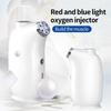 Portable Handheld Facial Red and Blue Light Hydro-meter Deep Muscle Bottom Hydrating Serum Introduced Into High Pressure Oxygen Injection Meter